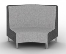 Quiet Round Reception Seating. Available High Back And Low Back. Any Fabric Colour